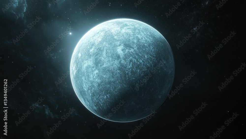 Glowing Blue Planet in a Dark Universe Glowing Blue Planet in a Dark Universe