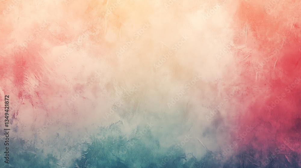 Fototapeta premium Abstract Pastel Textured Background With Gradient Hues