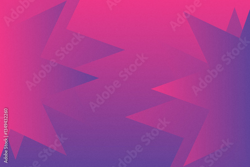 Triangular and Triangle Shapes and Designs Purple and Red Colors Grainy Texture Modern Abstract Background Geometric Background