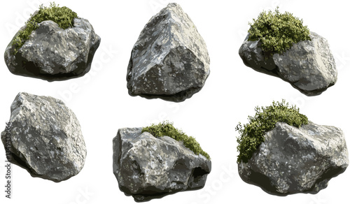 Vector cut out moss rock, realistic nature texture, green moss stone, moss rock design, realistic stone texture, moss rock illustration, landscape rocks, outdoor natural elements