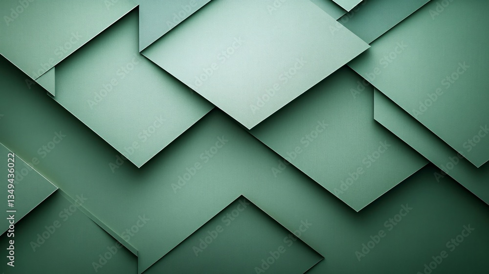 Green Abstract Geometric Background with Overlapping Layers
Green Abstract Geometric Background with Overlapping Layers