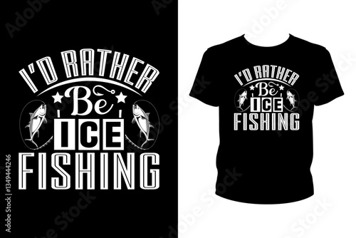 I'd rather be ice fishing - Art files for Cricut and Silhouette. You can edit them with Adobe Illustrator.
