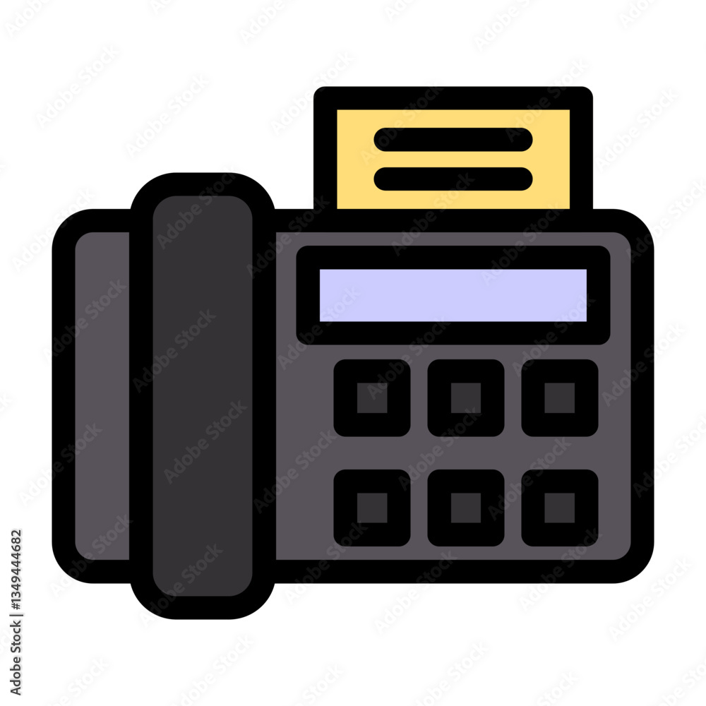 Fax Machine Icon Fax Machine Icon