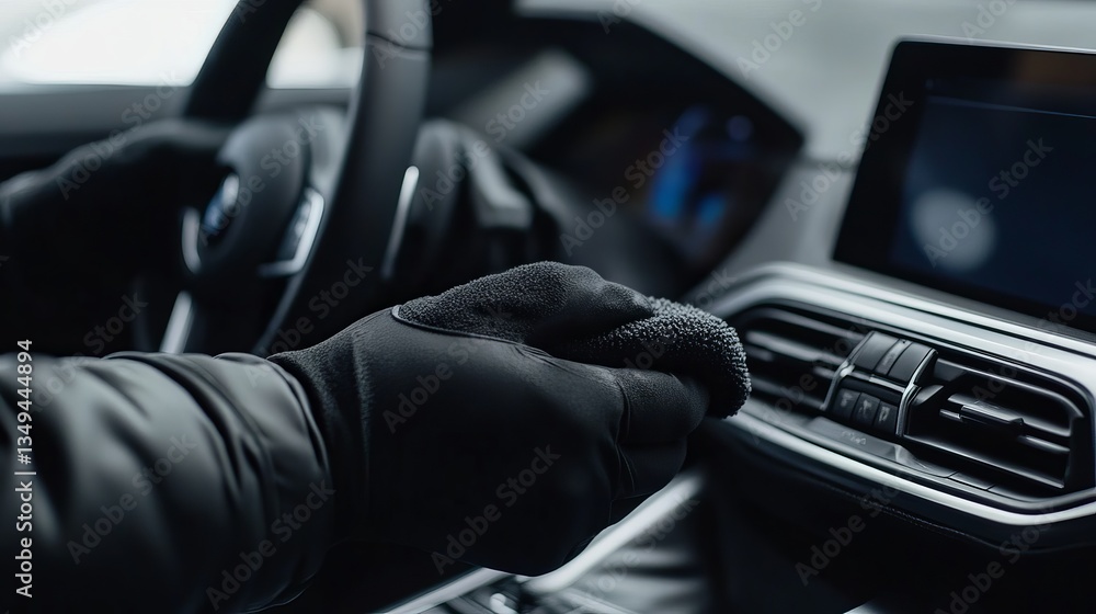 Car Detailing and Polishing Series, Worker Enhancing Vehicle's Shine and Cleanliness with Expert Attention to Detail Car Detailing and Polishing Series, Worker Enhancing Vehicle's Shine and Cleanliness with Expert Attention to Detail