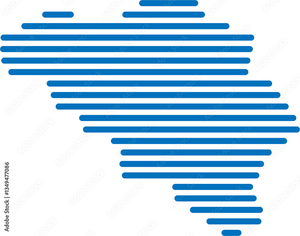 horizontal line drawing of belgium map.