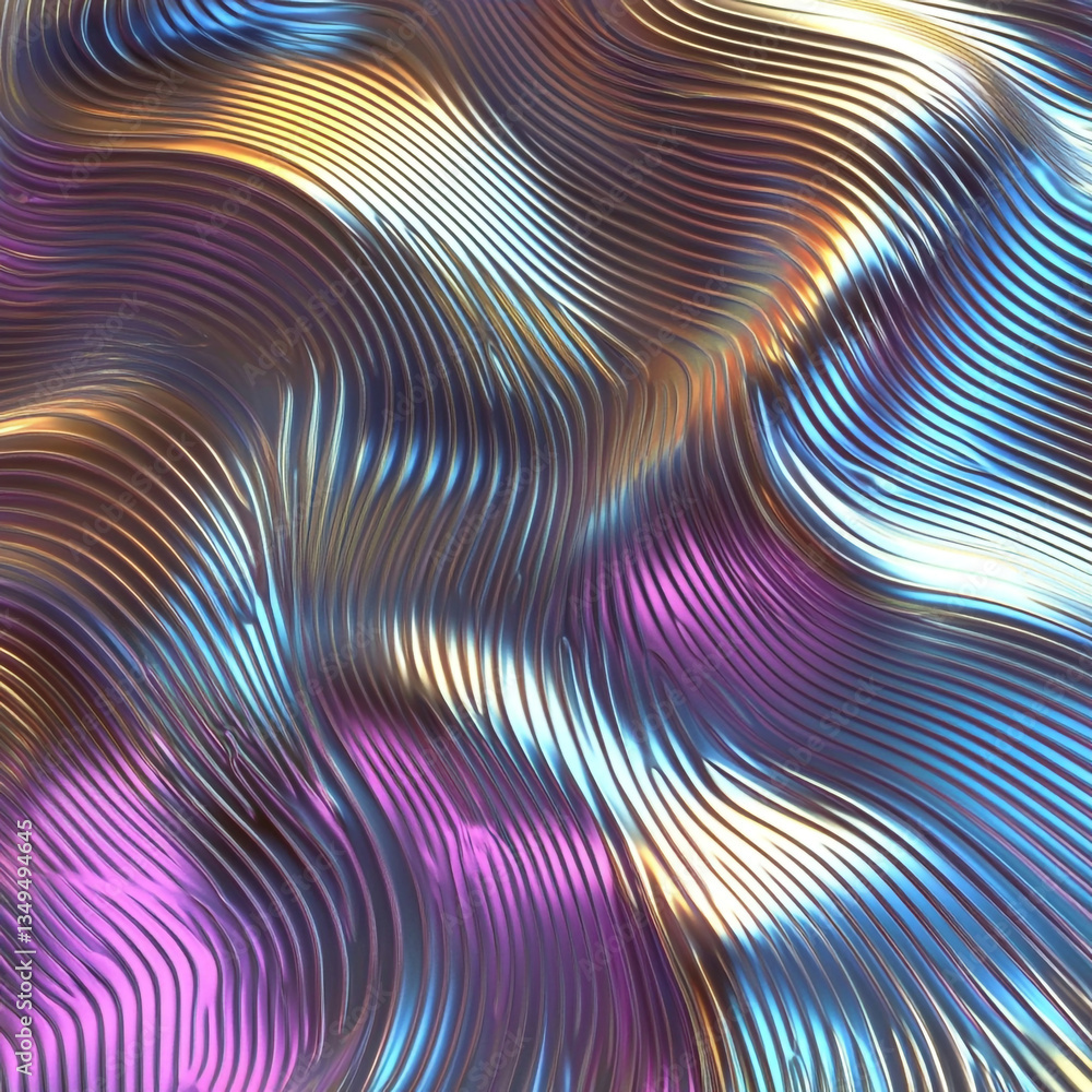 3D render of abstract metallic background with some smooth lines in it 3D render of abstract metallic background with some smooth lines in it