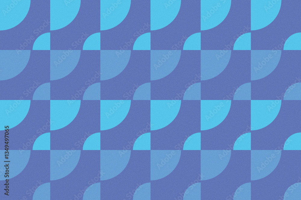 Wavy Curvy Circular and Circle Shapes and Designs Blue Colors Grainy Texture Modern Abstract Background Geometric Background Wavy Curvy Circular and Circle Shapes and Designs Blue Colors Grainy Texture Modern Abstract Background Geometric Background