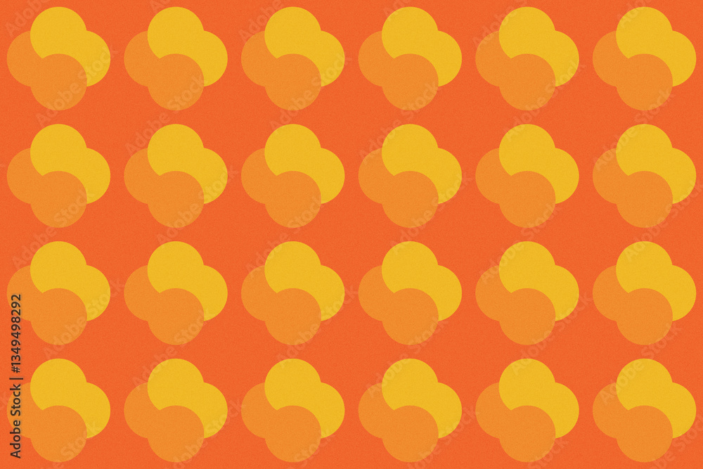 Circular and Circle Shapes and Designs Orange and Yellow Colors Grainy Texture Geometric Pattern Abstract Pattern Geometric Background Circular and Circle Shapes and Designs Orange and Yellow Colors Grainy Texture Geometric Pattern Abstract Pattern Geometric Background