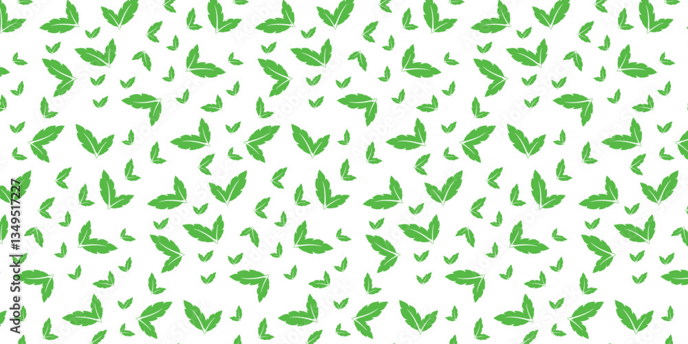 minimalist seamless pattern of leaves with random position and size. leaf background minimalist seamless pattern of leaves with random position and size. leaf background