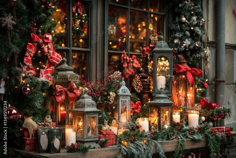 Christmas Lantern Display Christmas Lantern Display