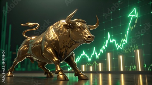 Rising Optimism: The Symbolic Golden Bull and Its Surge