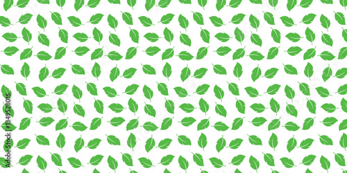 Wallpaper Mural minimalist seamless pattern of leaves with random position and size. leaf background Torontodigital.ca