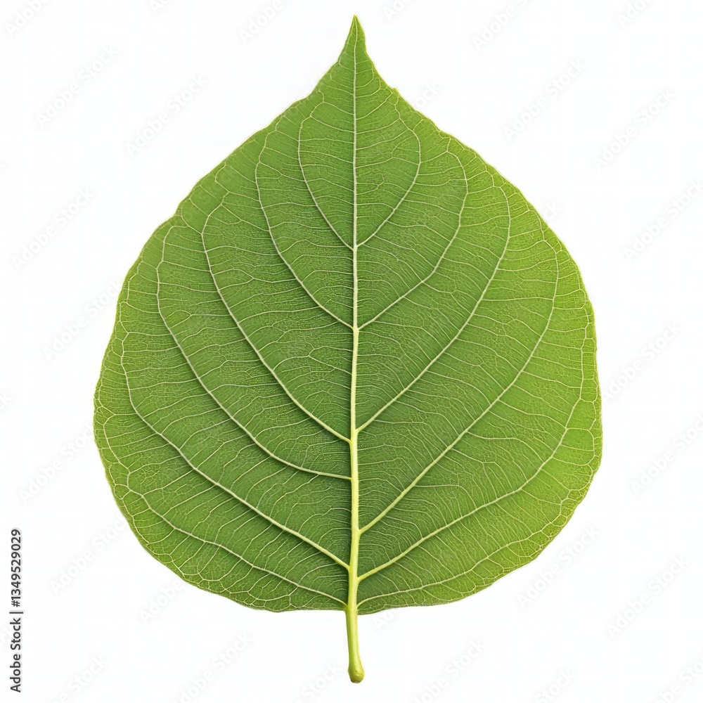 Obraz premium Generic Perfectly Symmetrical Overview Leaf Green Texture