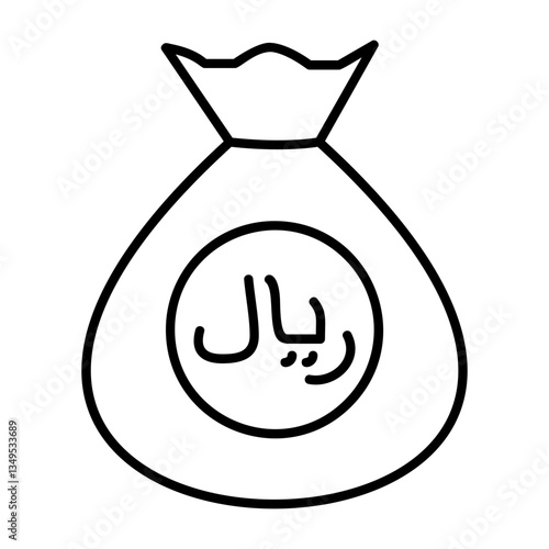 Saudi Riyal Note Icon
