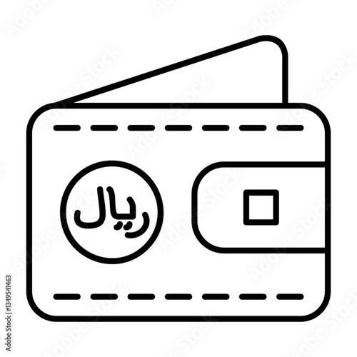 Saudi Riyal Note Icon