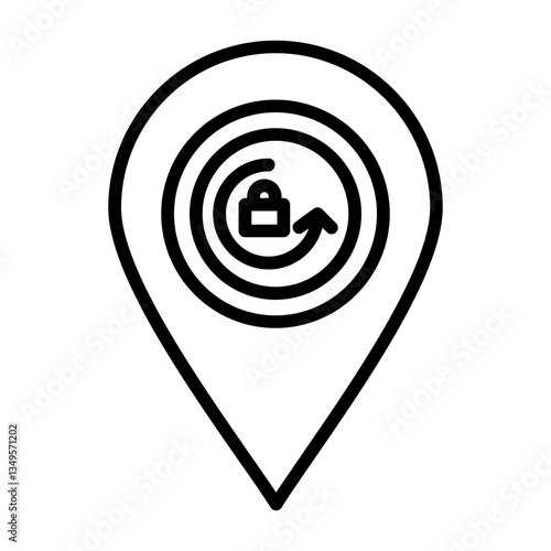Lock orientation Icon