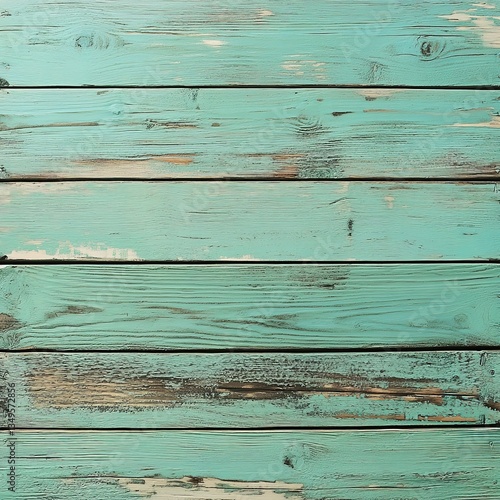 overhead lay flat professional photo of a wooden table top boards painted green with no chips. fresh new paint