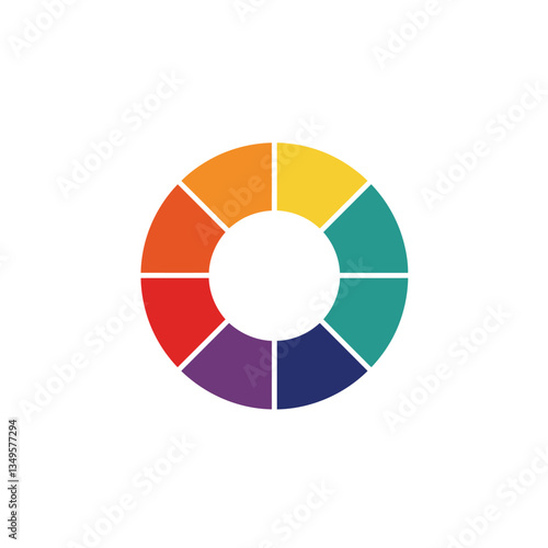 colorful pie chart