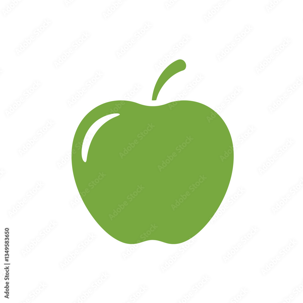 green apple vector illustration green apple vector illustration