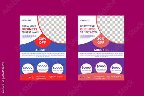 Modern A4 Travel  Flyer Design.