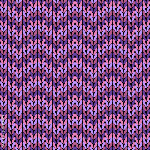 Knitted background pattern wallpaper knitting decorative print handmade textile knitting handiwork	