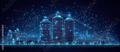 A Digital Representation of an Industrial Complex with Network Connections