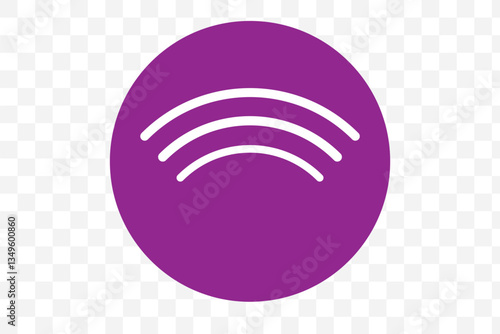 General icon of Spotify application .