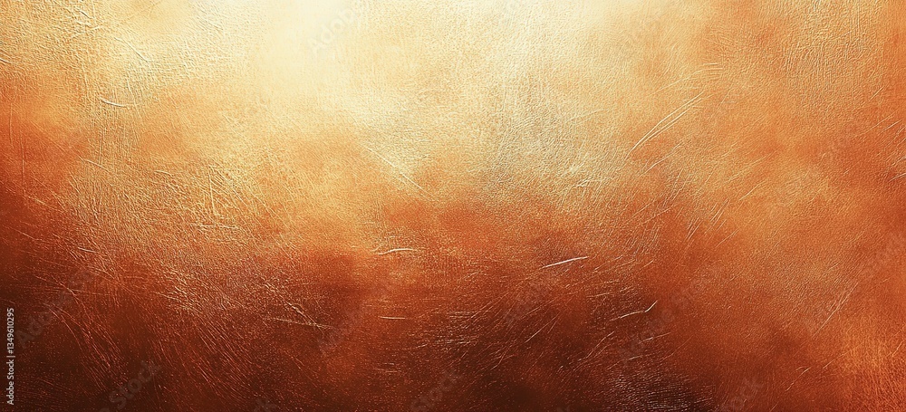 Fototapeta premium Beautiful copper gradient background, with a soft and smooth texture, in a minimalist style. High resolution, high quality.