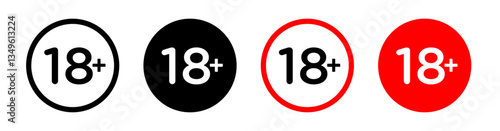 18 Plus icons collection