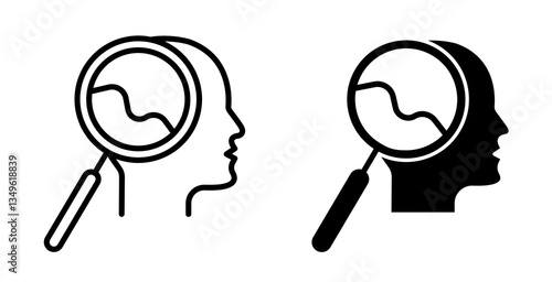 Self research icons collection