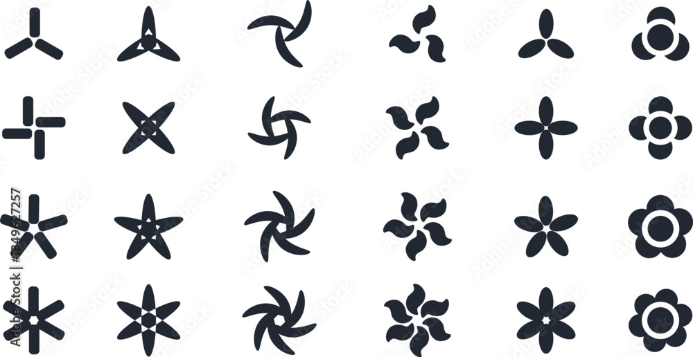 Set geometric black shapes, icon collection, transparent background, vector elements. Set geometric black shapes, icon collection, transparent background, vector elements.