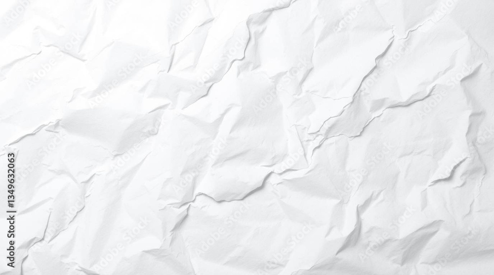 Obraz premium Crumpled Paper Artistic Texture Background