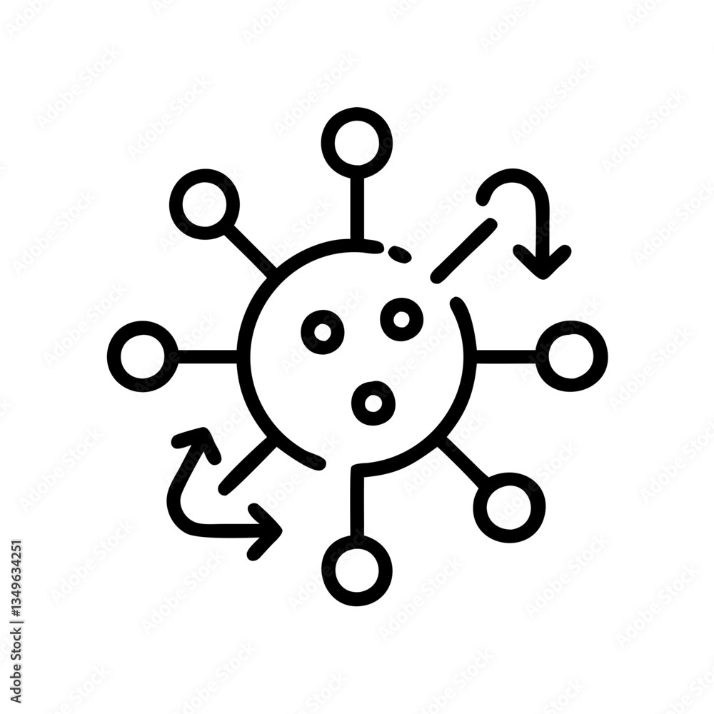 Obraz premium corona virus