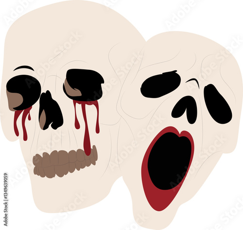 Halloween, Weeping Skull