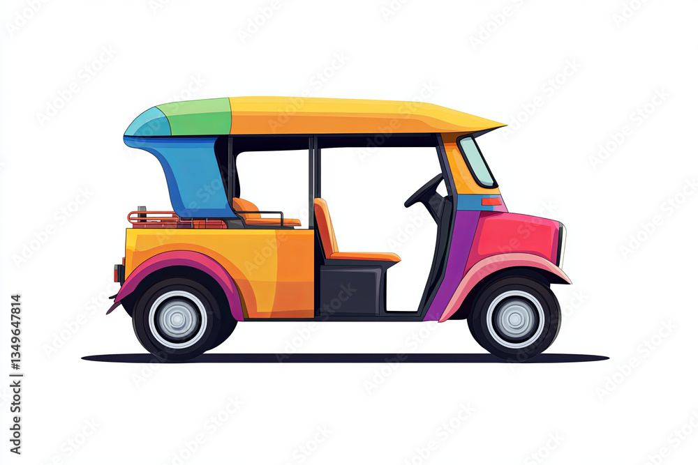 Fototapeta premium tuk-tuk