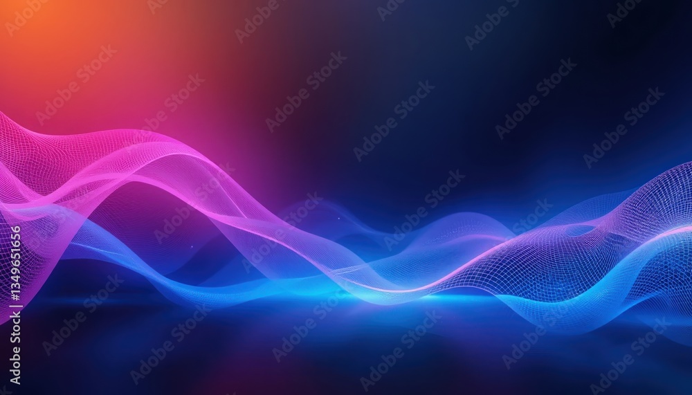 Dynamic light waves animation abstract digital art visual design colorful spectrum studio environment conceptual visualization for creative projects Dynamic light waves animation abstract digital art visual design colorful spectrum studio environment conceptual visualization for creative projects