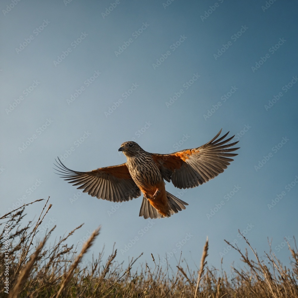 Obraz premium red kite in flight