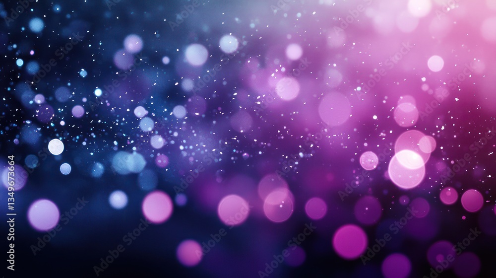 Abstract Purple and Blue Bokeh Background Abstract Purple and Blue Bokeh Background