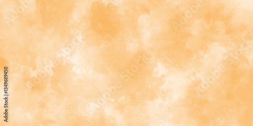 Watercolor background, art abstract yellow watercolor,Abstract yellow watercolor background.Beautiful bright yellow grunge watercolor background for template or any design,