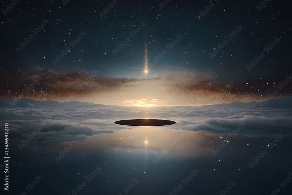 Cosmic Sunrise for Cloud Abyss, Starfall. Cosmic Sunrise for Cloud Abyss, Starfall.