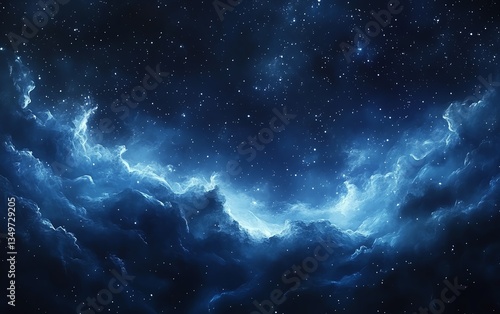 A mesmerizing watercolor illustration of Earth floating in space