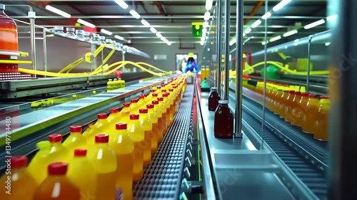 Bottling Plant: Orange Juice Production Line