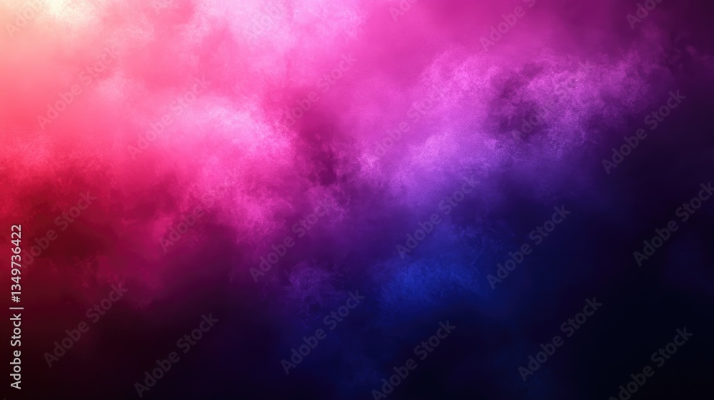 Colorful smoke clouds, dark background, abstract art, design element Colorful smoke clouds, dark background, abstract art, design element