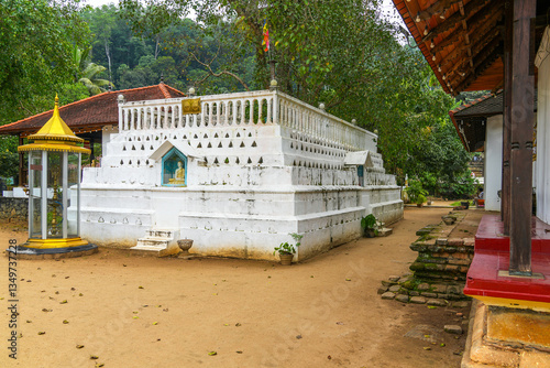 Obraz na płótnie Neth Bodhiya Hindy Temple in Kandy, Sri Lanka, Asia w salonie
