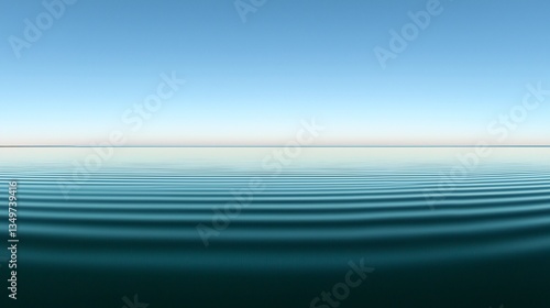 Wallpaper Mural Calm, glassy ocean surface Torontodigital.ca