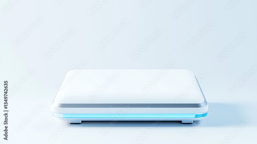 Modern white gadget on a light background, showcasing sleek design and innovative features. Modern white gadget on a light background, showcasing sleek design and innovative features.