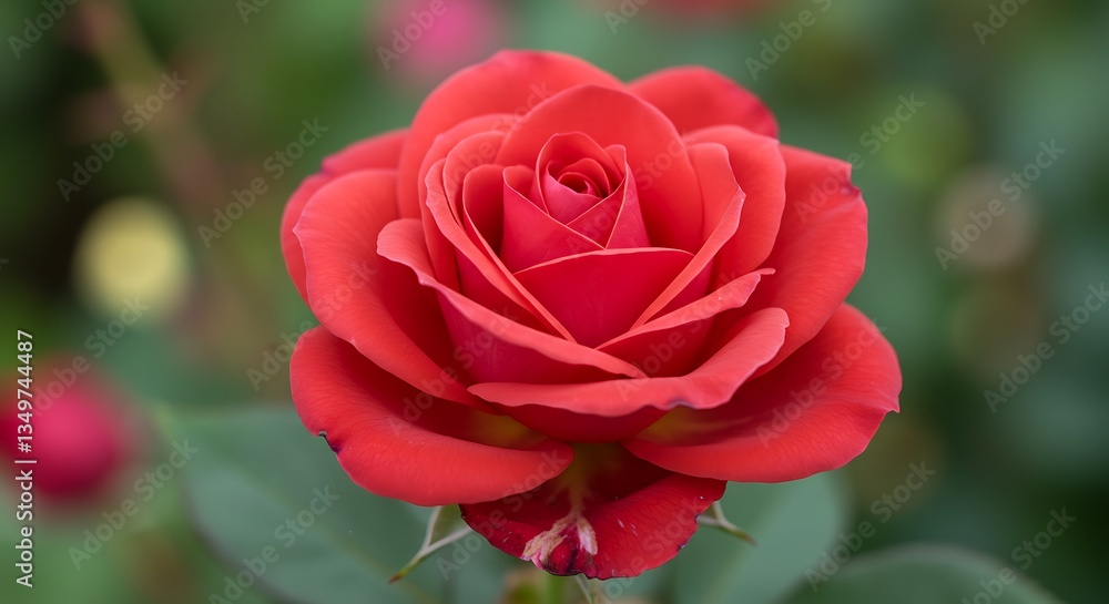 Red Rose: Dewdrops, Bloom, Nature Photography Red Rose: Dewdrops, Bloom, Nature Photography