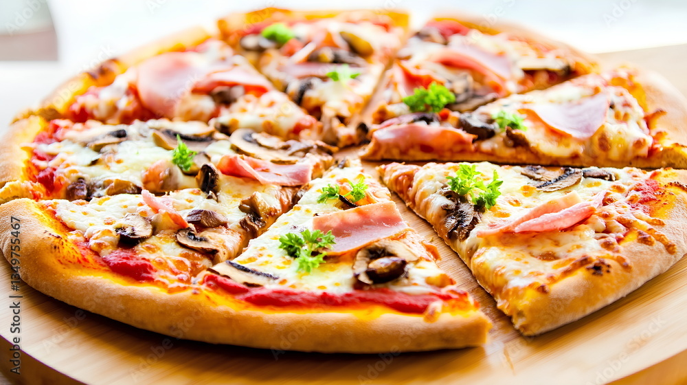 Delicious Italian Pizza with Ham, Mushrooms, and Melted Cheese
Ключевые слова: Delicious Italian Pizza with Ham, Mushrooms, and Melted Cheese
Ключевые слова:
