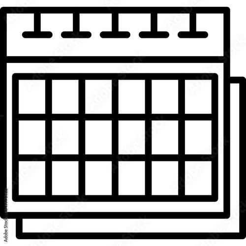 Calendar Icon Vector Element
