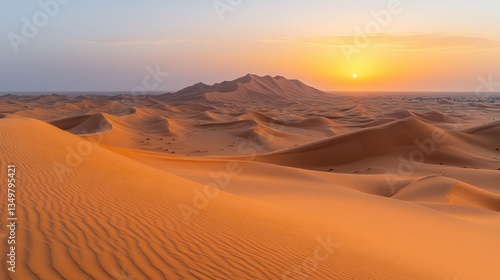 Desert Sunrise Panorama